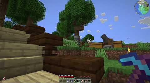 Building Simply Complicated Tree Farms With Create On My Community Minecraft Server
