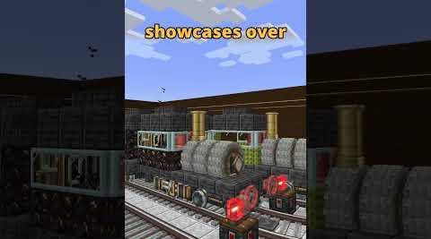 The Best Minecraft Mod For Trains! Create Mod Ideas Part 4! #Createmod #Minecraft #Moddedminecraft