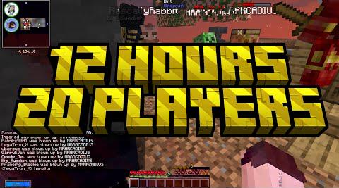 20 Player Vault Hunters Skyblock First 12 Hours!